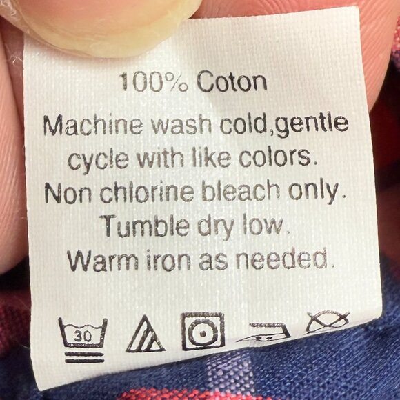 Women's J. CREW Lightweight Homespun Plaid Shirt in Boy Fit- Size M EUC - Picture 7 of 7